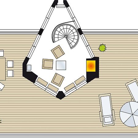 Penthouse Mueritzblick Apartment เร็คลีน ภายนอก รูปภาพ