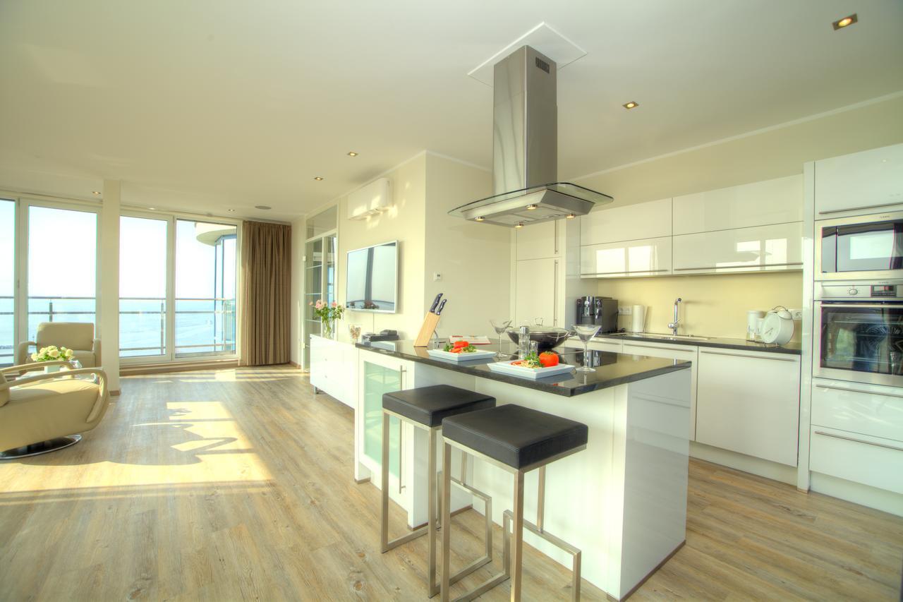 Penthouse Mueritzblick Apartment เร็คลีน ภายนอก รูปภาพ