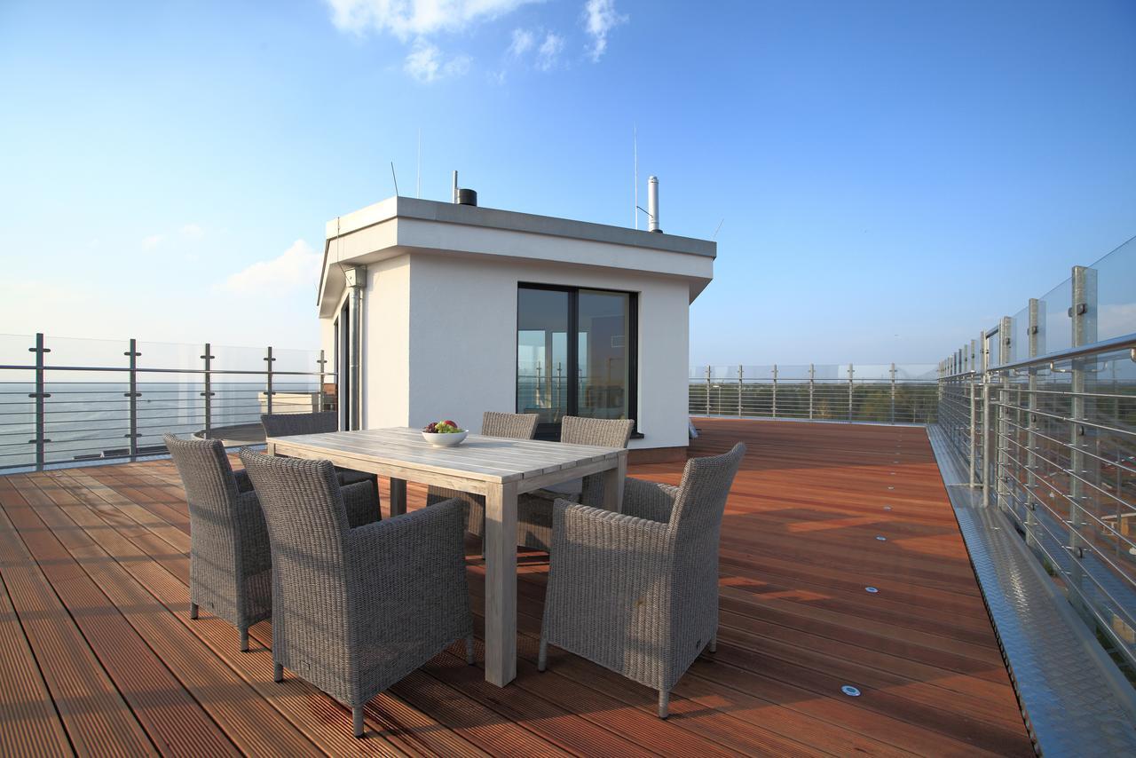 Penthouse Mueritzblick Apartment เร็คลีน ภายนอก รูปภาพ