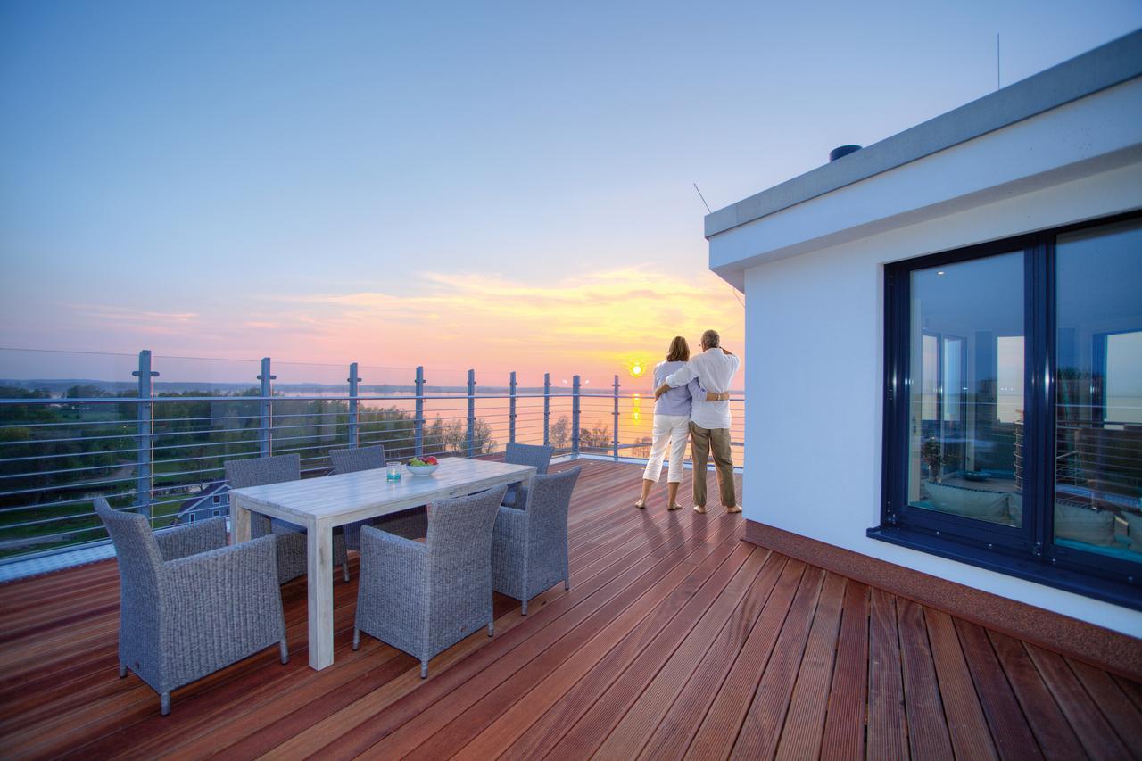 Penthouse Mueritzblick Apartment เร็คลีน ภายนอก รูปภาพ